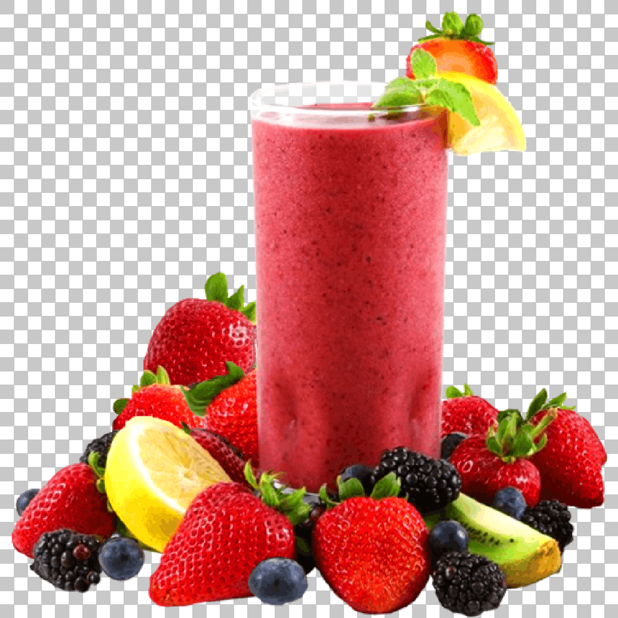 Strawberry Juice Smoothie Drink