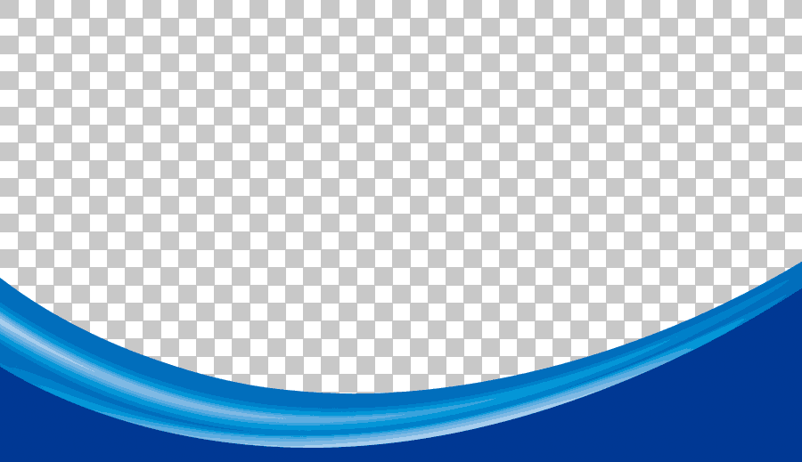 Blue Wave Pattern with Border