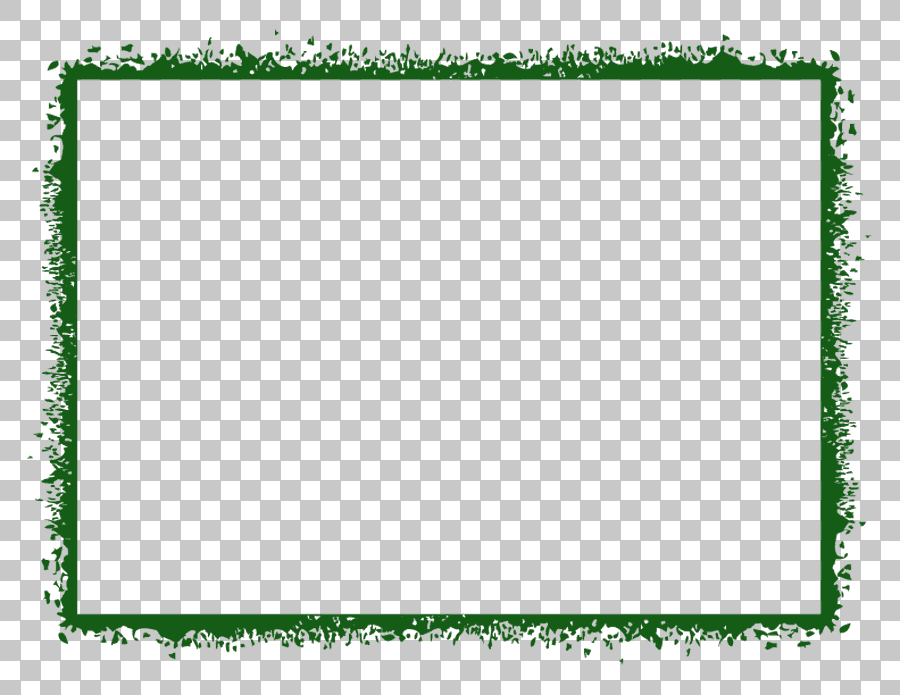 Green Frame Border Template