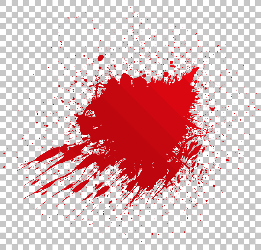 Red Paint Splash