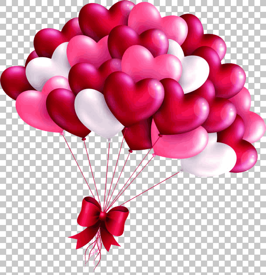 Red Heart Balloon