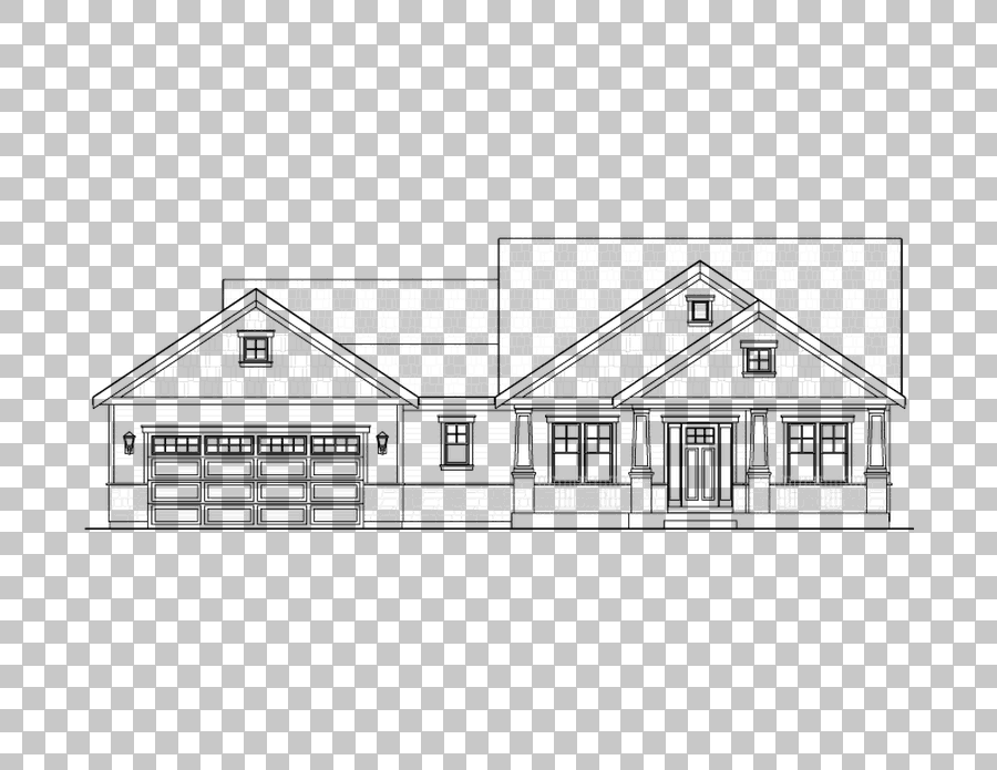 House Floor Plan Facade