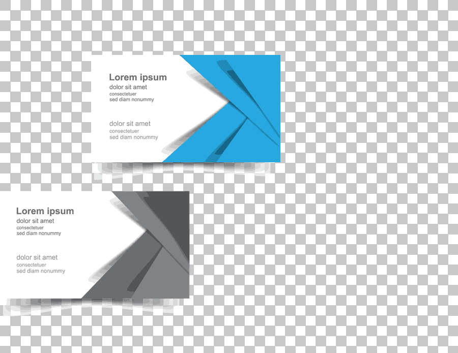 Business Card with Logo and Text