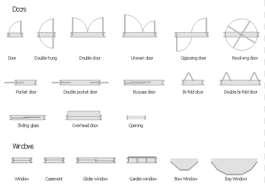 Doors and Windows Illustration