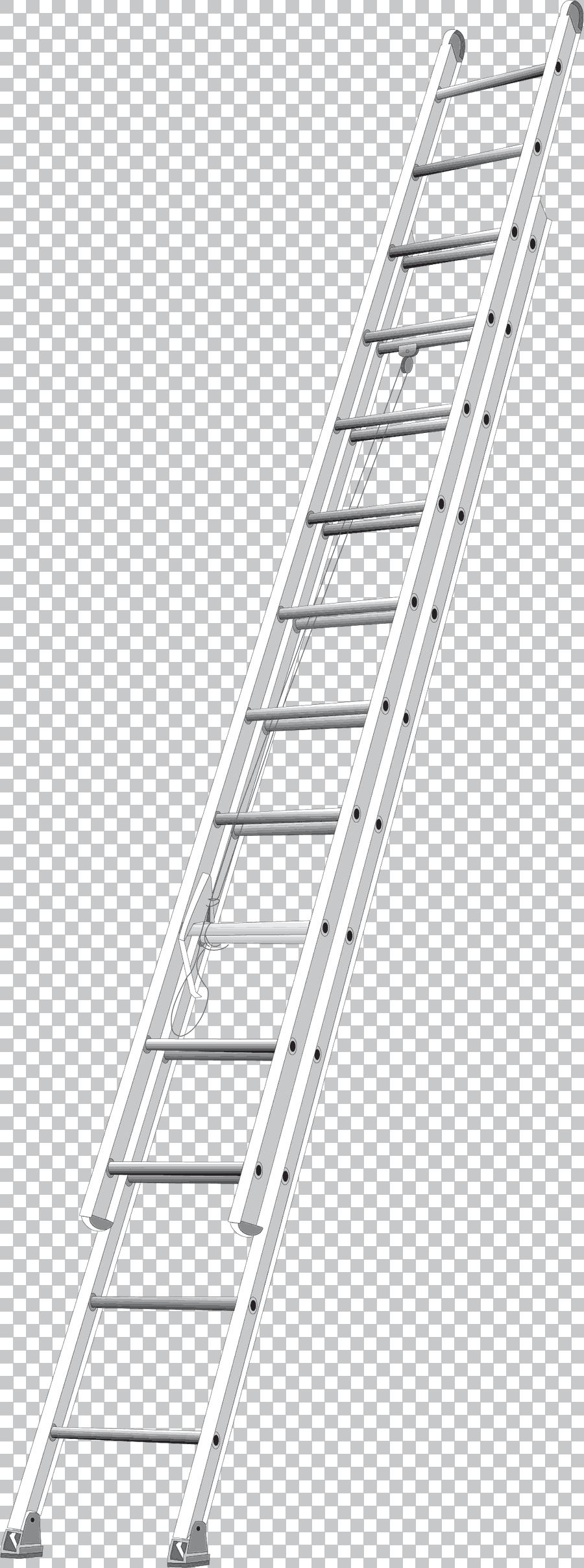 Straight Metal Ladder