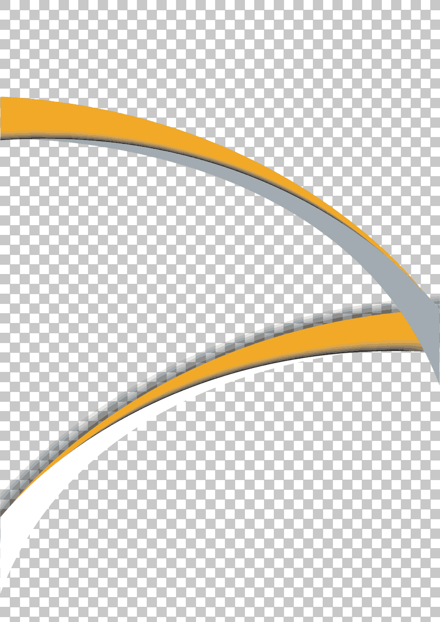 Yellow and Gray Abstract Line Border