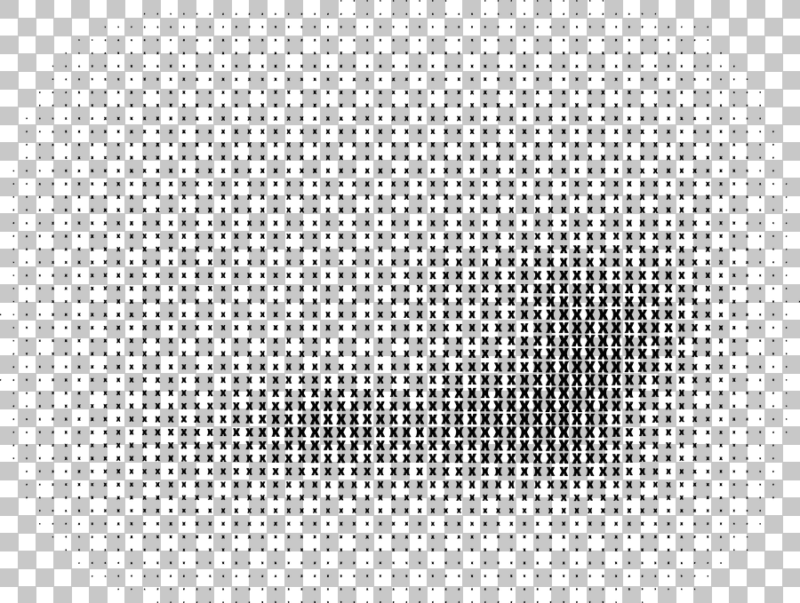 Halftone Comic Texture Rectangle