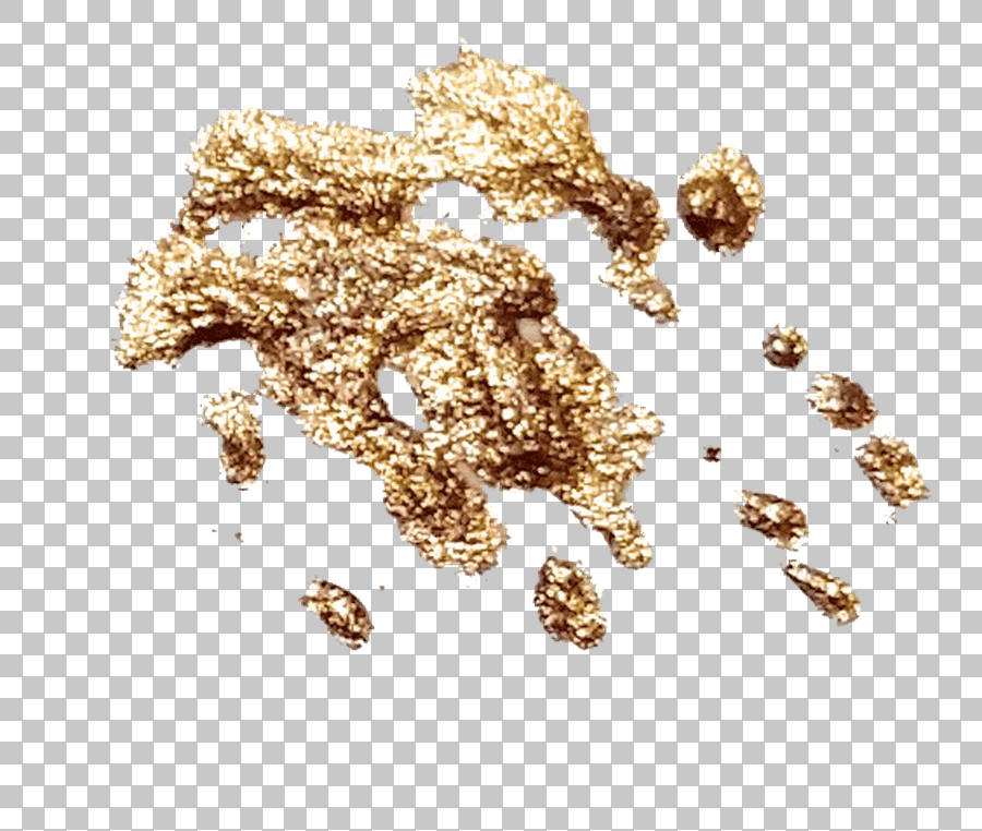 Gold Ink Splash Decorative