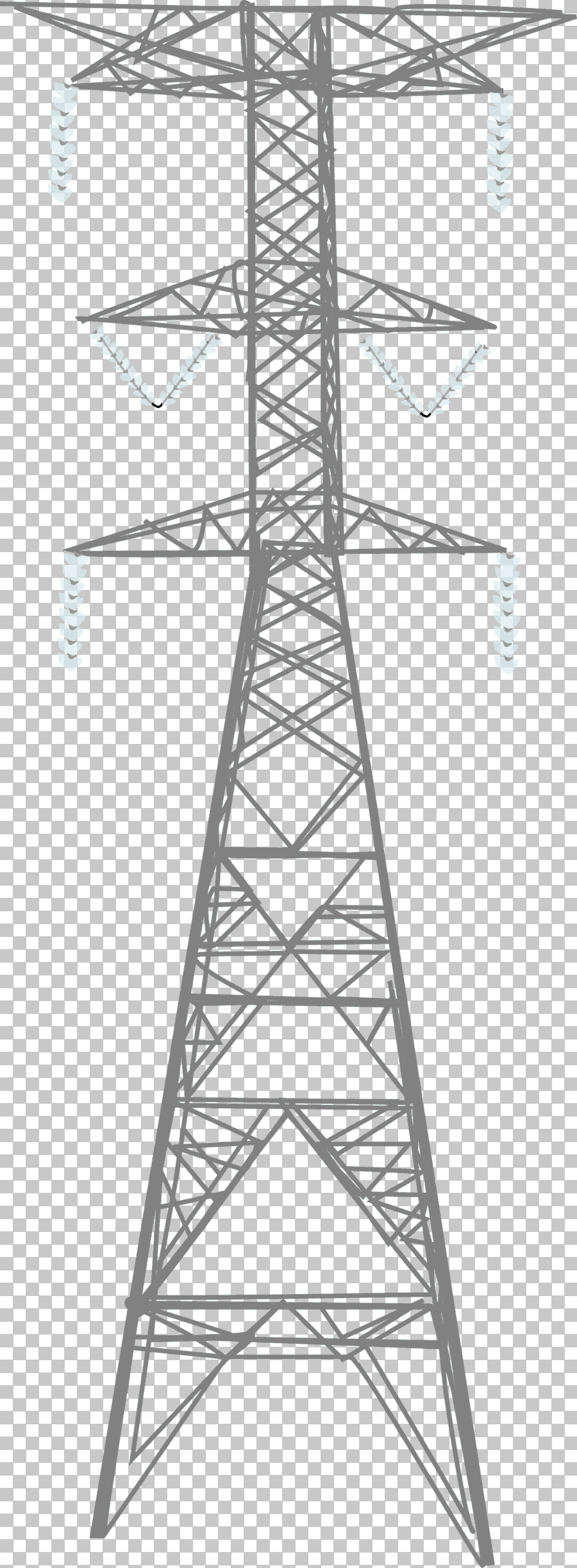 High Voltage Transmission Tower