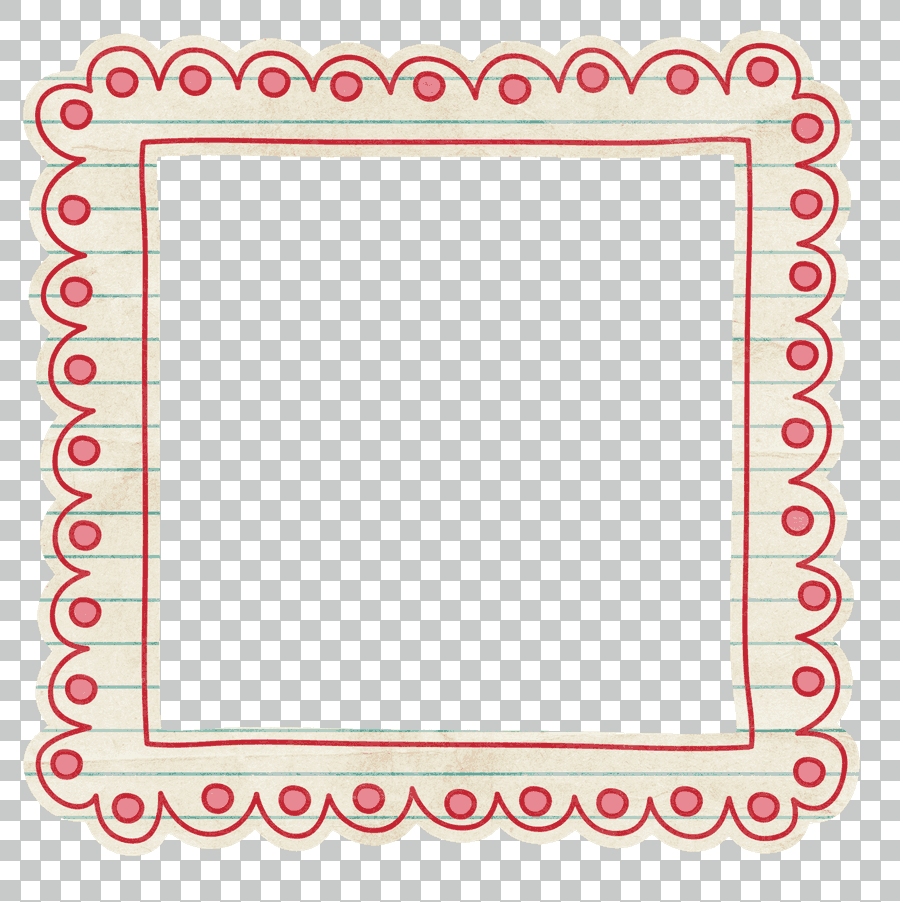 White and Red Avatar Border