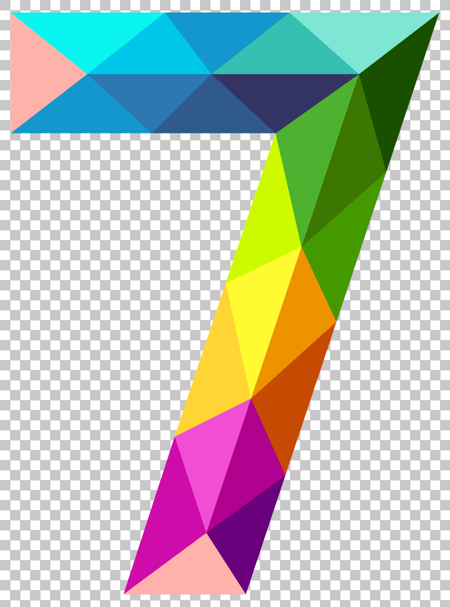 Colorful Triangles Number Seven