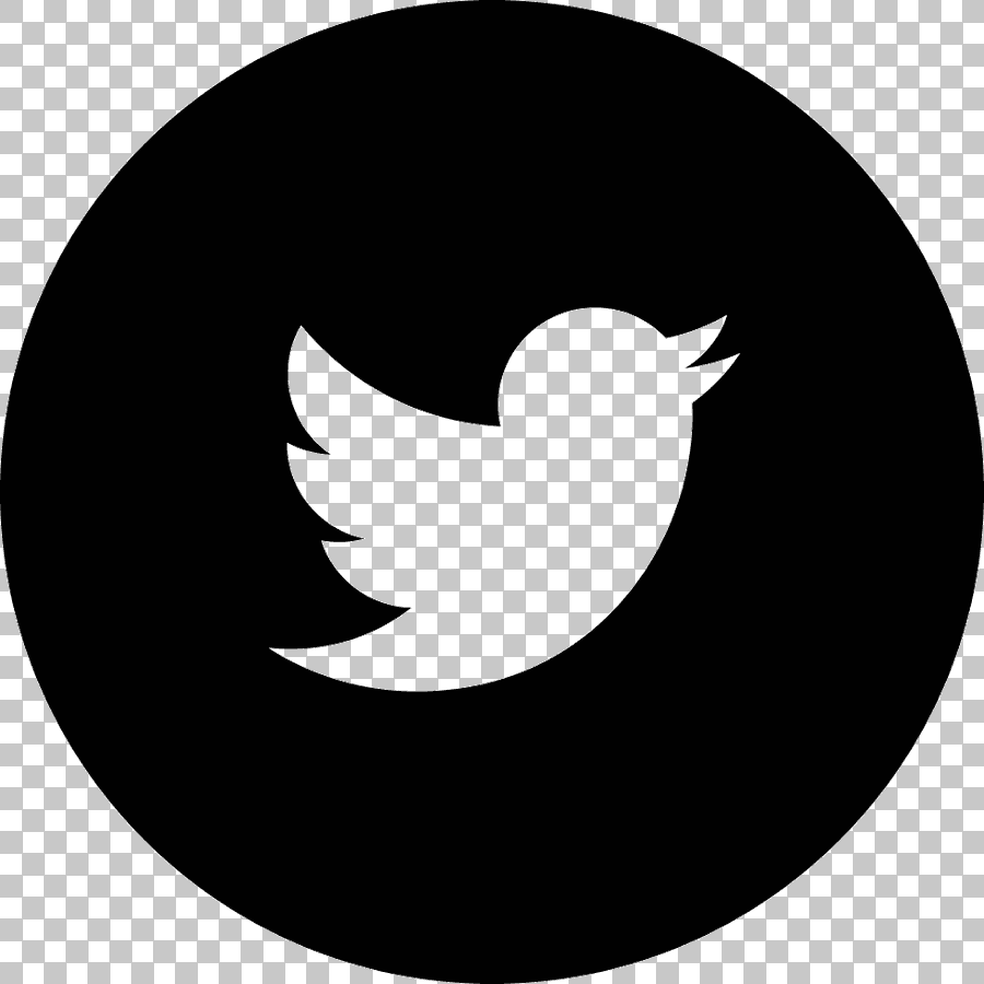 Twitter Logo Monochrome