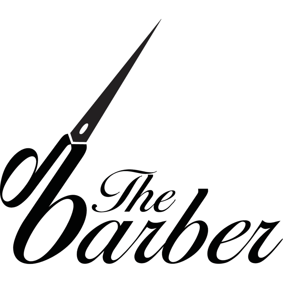 Barber Logo with Scissors