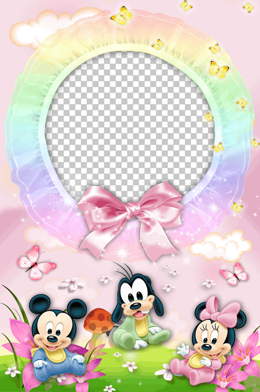 Mickey Mouse Goofy Minnie Mouse Donald Duck Frame