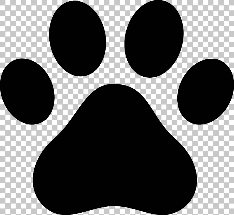 Wildcat Dog Paw Print