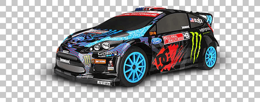 Ford Fiesta RS WRC 2013 Racing Car