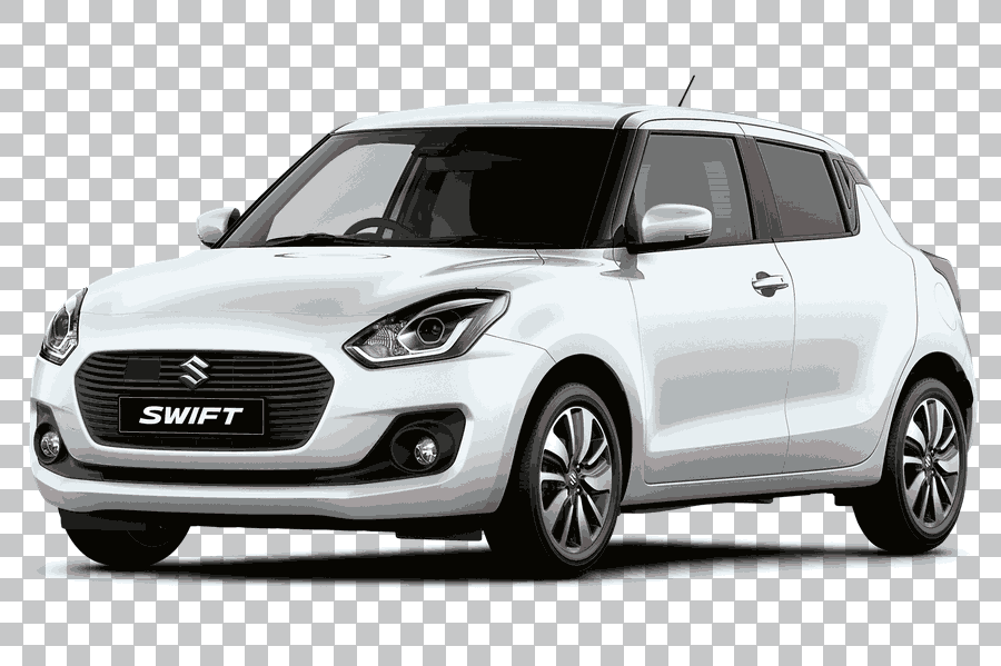 Gray Suzuki Swift 5-Door Hatchback