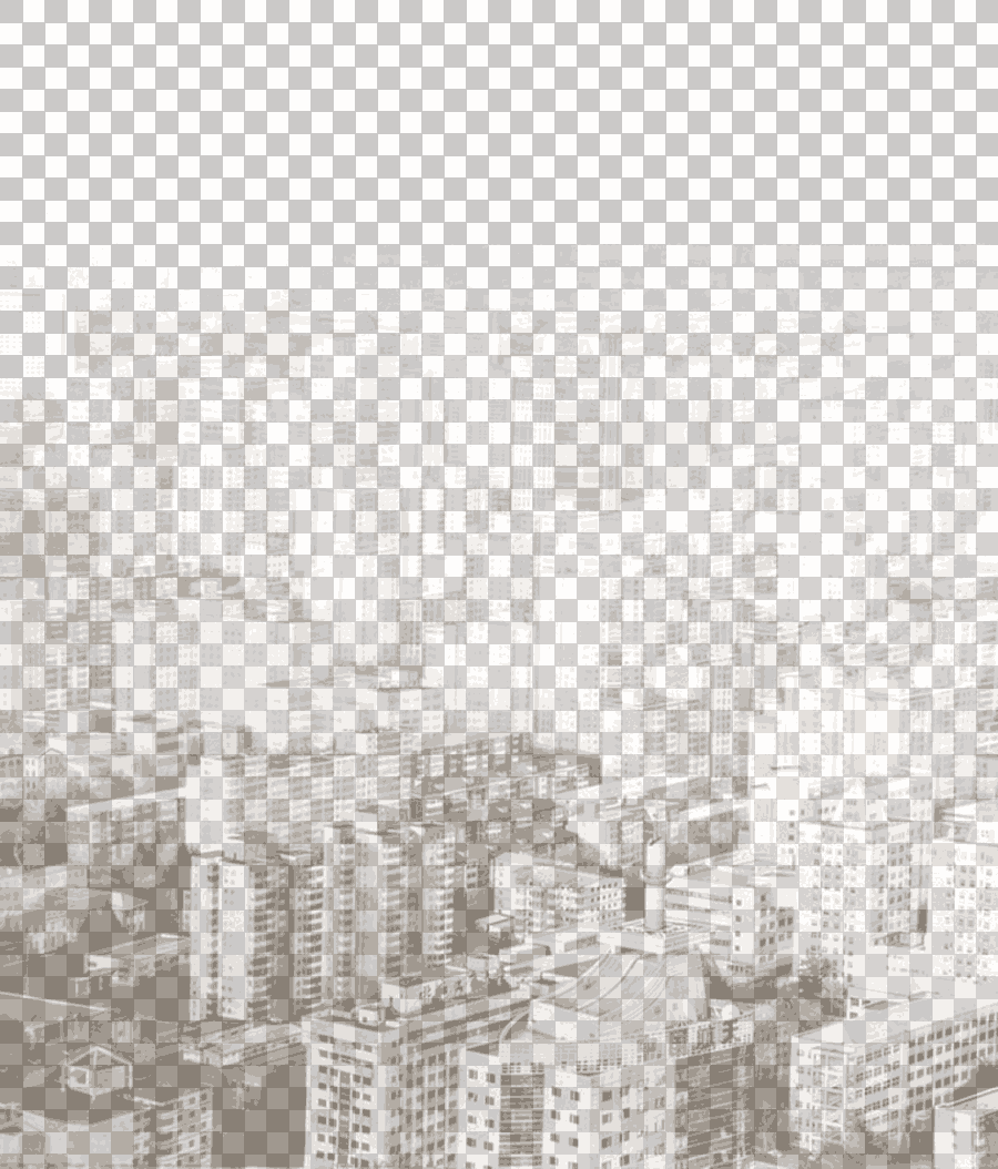 Black and White City Pattern Texture