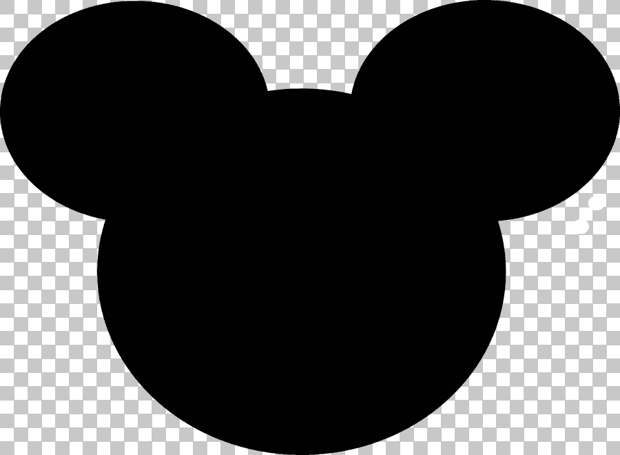 Mickey Mouse Minnie Mouse Silhouette