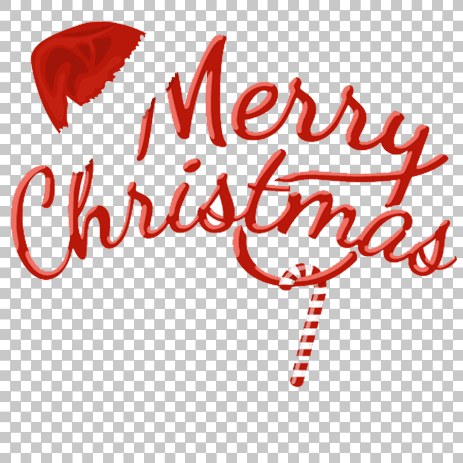 Merry Christmas Text Design