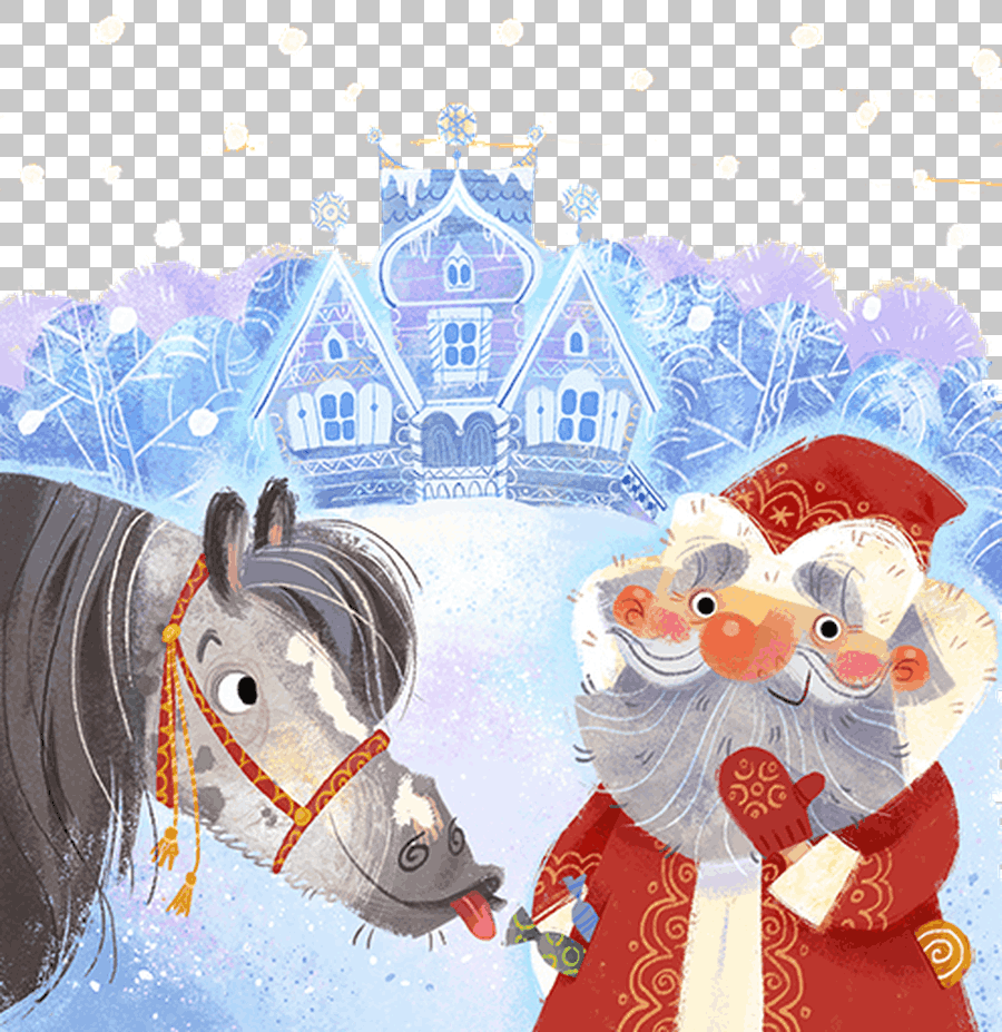 Santa Claus Letter Illustration