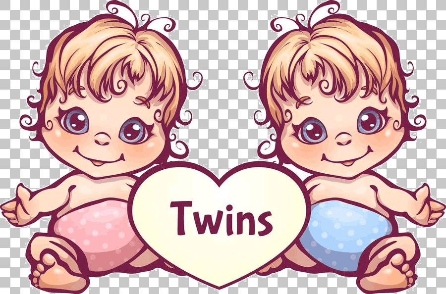 Twin Cartoon Characters