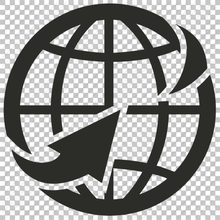 World Wide Web Globe Arrow Icon