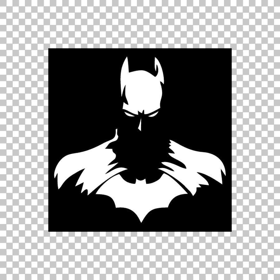 Batman Stencil Template