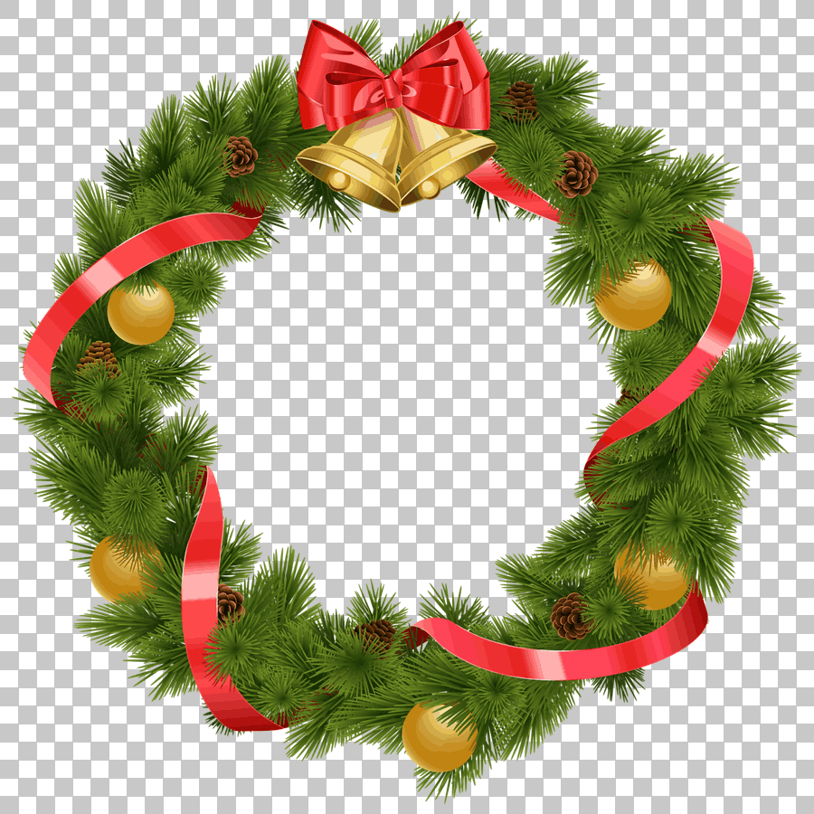 Christmas Wreath Fir Tree