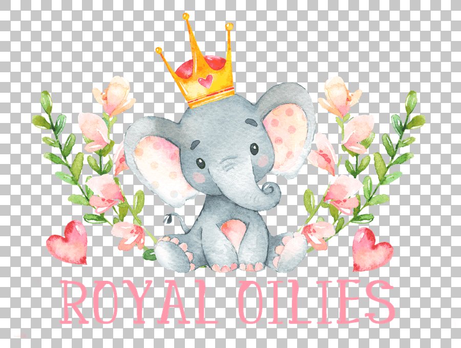 Elephant Baby Shower Invitation