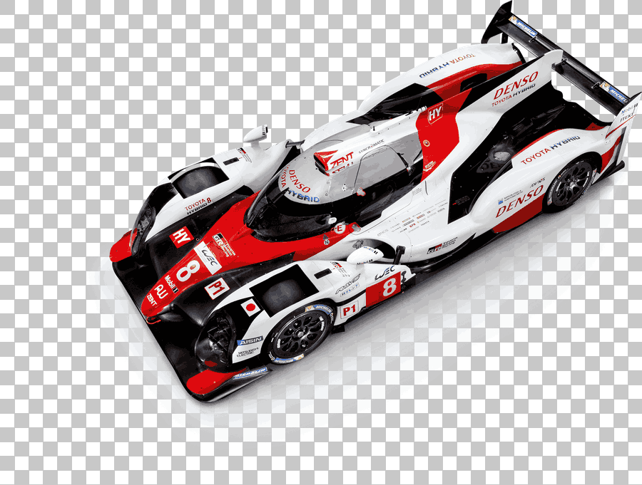 Toyota TS050 Hybrid Racing Car