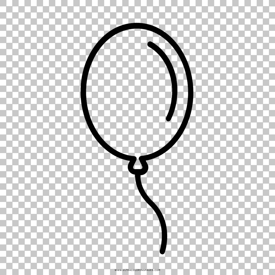 Coloring Book Toy Balloon