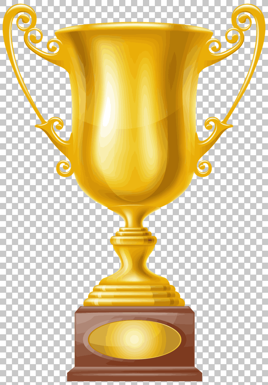 Gold Trophy Illustration